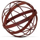 Online Designer Bedroom Bruening Distressed Metal Decorative Sphere Sculpture
