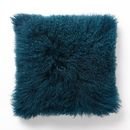 Online Designer Combined Living/Dining Mongolian Lamb Pillow Covers - Square