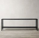 Online Designer Other FRENCH CONTEMPORARY SOFA BACK CONSOLE TABLE
