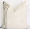 Online Designer Living Room White Pillow Cover 20x20 | Modern Farmhouse Throw Pillow Covers