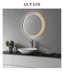 Online Designer Bathroom Round LED Metal Wall Mirror
