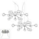Online Designer Living Room Possini Euro Design Spheres 30-Light Glass Pendant - Style # X9895-P4847 