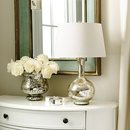 Online Designer Bedroom Suzanne Kasler Mercury Glass Gourd Lamp - Small