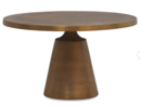 Online Designer Combined Living/Dining Gershwin Recycled Metal Round coffee table