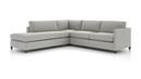 Online Designer Living Room Dryden 3-Piece Left Bumper Sectional
