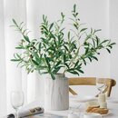 Online Designer Bedroom 2pc Artificial Olive Branch With Fruits Fake Plant Home Decor Photography Props