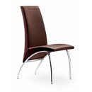 Online Designer Combined Living/Dining Brown Hamil Upholstered Side chair