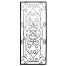 Online Designer Hallway/Entry Tuscan 64'' Large Rectangular Wrought Iron Wall Grille Plaque
