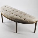 Online Designer Hallway/Entry Upholstered curved bench