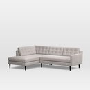 Online Designer Living Room Drake 2-Piece Terminal Chaise Sectional
