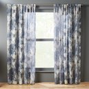 Online Designer Living Room issimo blue curtain panel 48