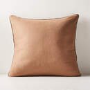 Online Designer Living Room IVY CAMEL BROWN CASHMERE THROW PILLOW WITH DOWN-ALTERNATIVE INSERT 20