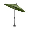 Online Designer Other 9' Round Sunbrella ® Cilantro Patio Umbrella with Tilt Black Frame