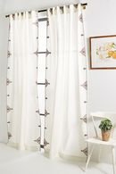 Online Designer Combined Living/Dining Embroidered Isabella Curtain