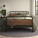 Online Designer Bedroom Vosburgh Solid Wood Platform Bed