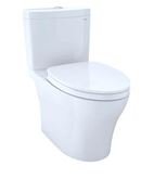 Online Designer Bathroom TOTO Aquia IV 1.28 / 0.8 GPF Dual Flush Two-Piece Elongated Toilet - Seat Included 