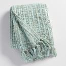 Online Designer Combined Living/Dining Frost Blue Knit Throw Blanket