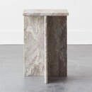 Online Designer Combined Living/Dining T TALL MARBLE SIDE TABLE