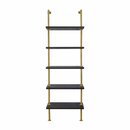 Online Designer Combined Living/Dining Mederos 72.5'' H x 24'' W Steel Ladder Bookcase
