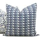 Online Designer Living Room Christopher Farr Denim Blue Cremaillere Decorative Pillow Covers