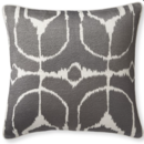 Online Designer Combined Living/Dining Embroidered Ikat Pillow Cover, 20