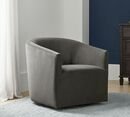 Online Designer Living Room Baldwin Upholstered Swivel Armchair