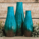 Online Designer Combined Living/Dining Laguna Pottery Vases - Set of 3