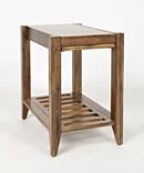 Online Designer Combined Living/Dining Athena Solid Wood End Table with Storage