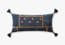 Online Designer Living Room PO967 Navy Pillow