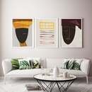 Online Designer Living Room Set of 3 Prints