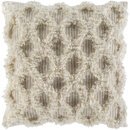 Online Designer Combined Living/Dining Khaki Hand Woven Accent Pillow