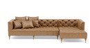 Online Designer Living Room MS. CHESTERFIELD LEATHER Leather Sectional Sofa with Right Chaise