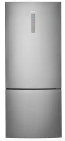 Online Designer Bathroom 15.0 cu. ft. Bottom Freezer Refrigerator in Stainless Steel, Fingerprint Resistant