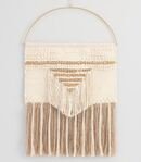 Online Designer Other White And Gold Woven Wall Hanging