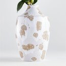 Online Designer Living Room Edmer Spotted Large White Vase