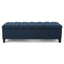 Online Designer Living Room Amalfi Upholstered Storage Bench