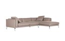 Online Designer Combined Living/Dining Como Sectional Chaise