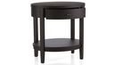 Online Designer Other Arch Charcoal Oval Nightstand