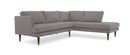 Online Designer Combined Living/Dining Preston Sectional with Bumper