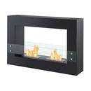 Online Designer Living Room Ignis Tectum Freestanding Ventless Ethanol Fireplace (Black)