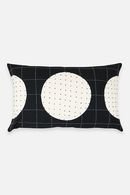Online Designer Living Room Anchal Lunar Dot Lumbar Pillow 