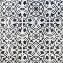 Online Designer Bathroom Cascais White Ornate 9x9 Matte Porcelain Tile