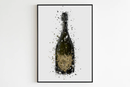 Online Designer Dining Room Champagne Bottle | Alcohol | Liquor | Drink | Pub | Bar | Restaurant | Club | Wall Art | Poster | Print 0065