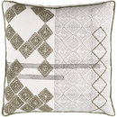 Online Designer Living Room Grey  art patched Pillow