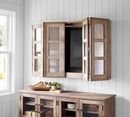 Online Designer Home/Small Office GRANT ANTIQUED MIRROR TV COVER