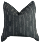 Online Designer Kitchen Pillow cover, Cusco Stripe Black, stripe, Spark Modern pillow