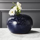 Online Designer Living Room  atoll round navy blue vase