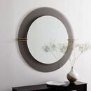 Online Designer Living Room Dapper Glass Wall Mirror
