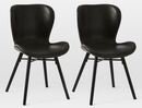 Online Designer Living Room Uma Faux Leather Dining Chair (Set of 2)
