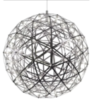 Online Designer Bedroom Findley Suspension LED Globe Pendant